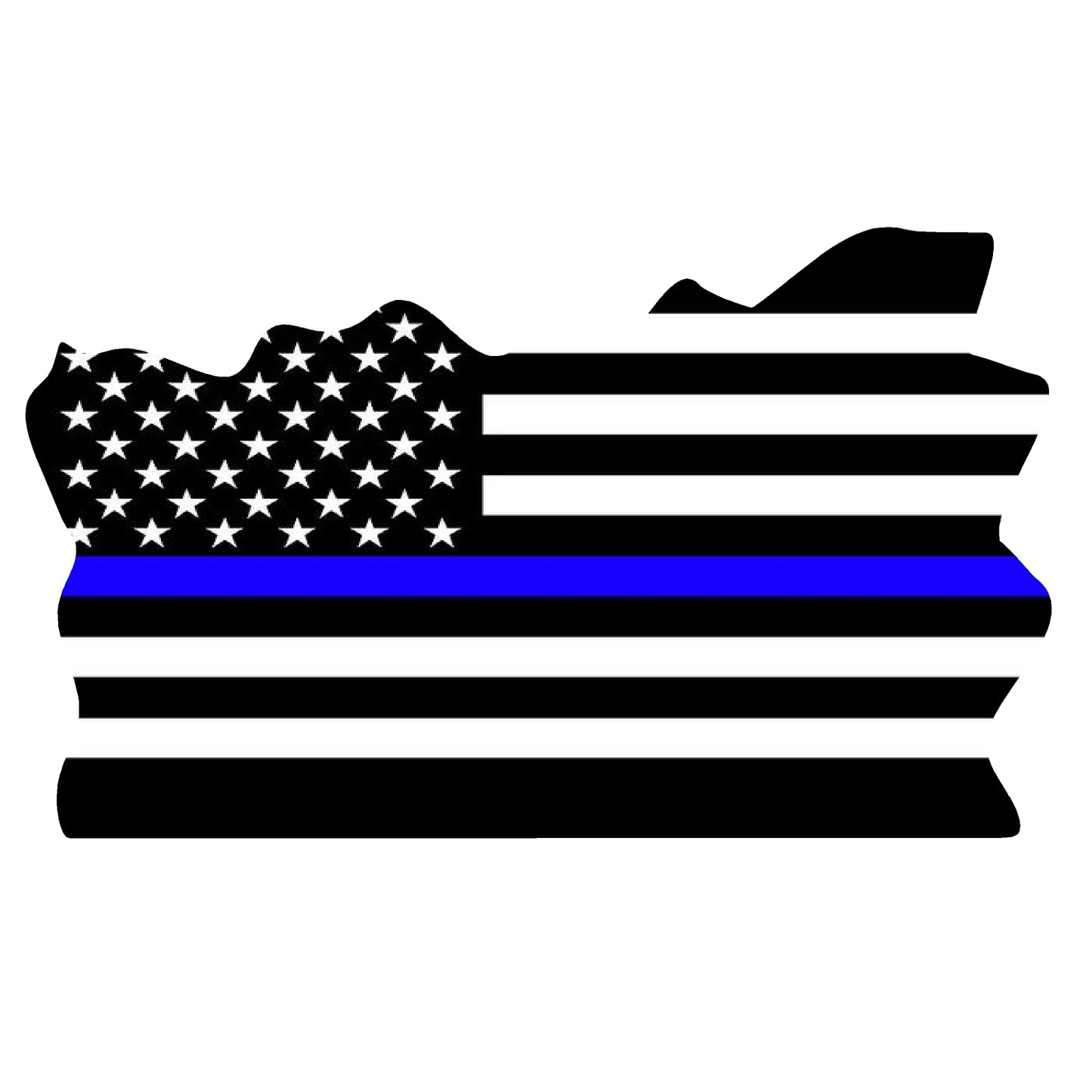 STEEL WAVED FLAG