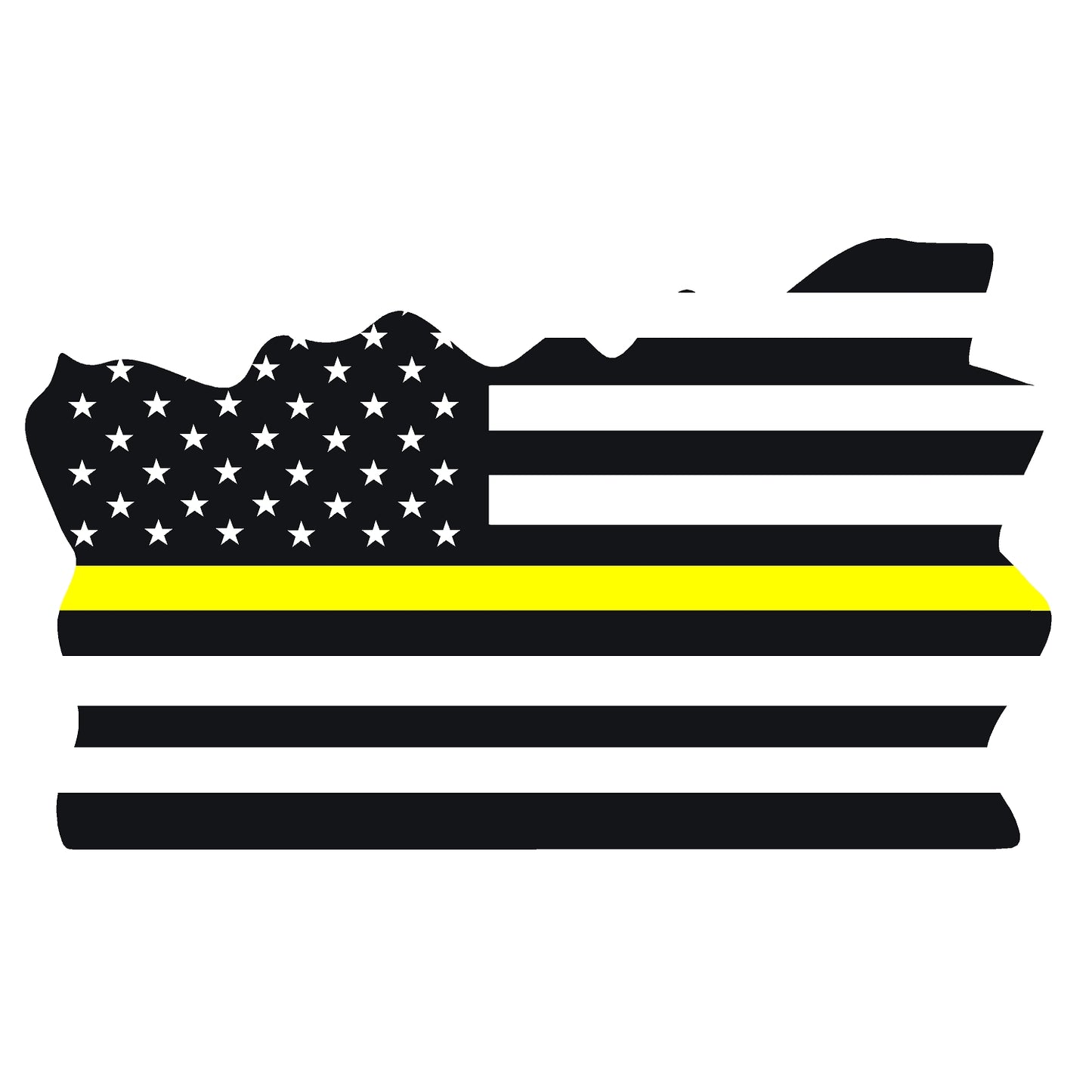 STEEL WAVED FLAG